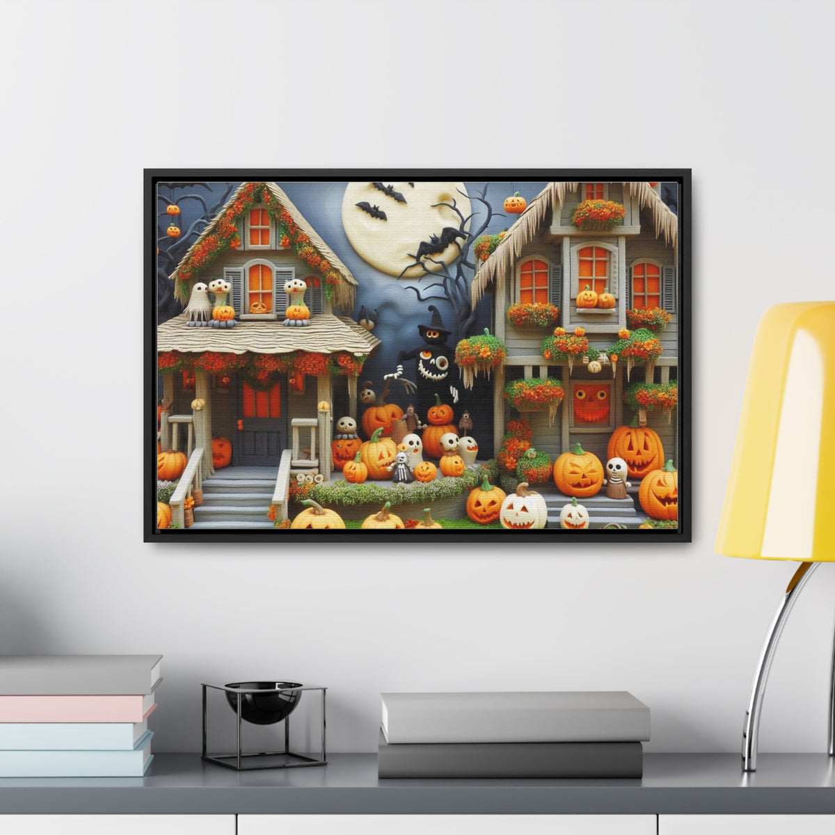 Enchanting Canvas Art for Halloween - Horizontal Gallery Wraps