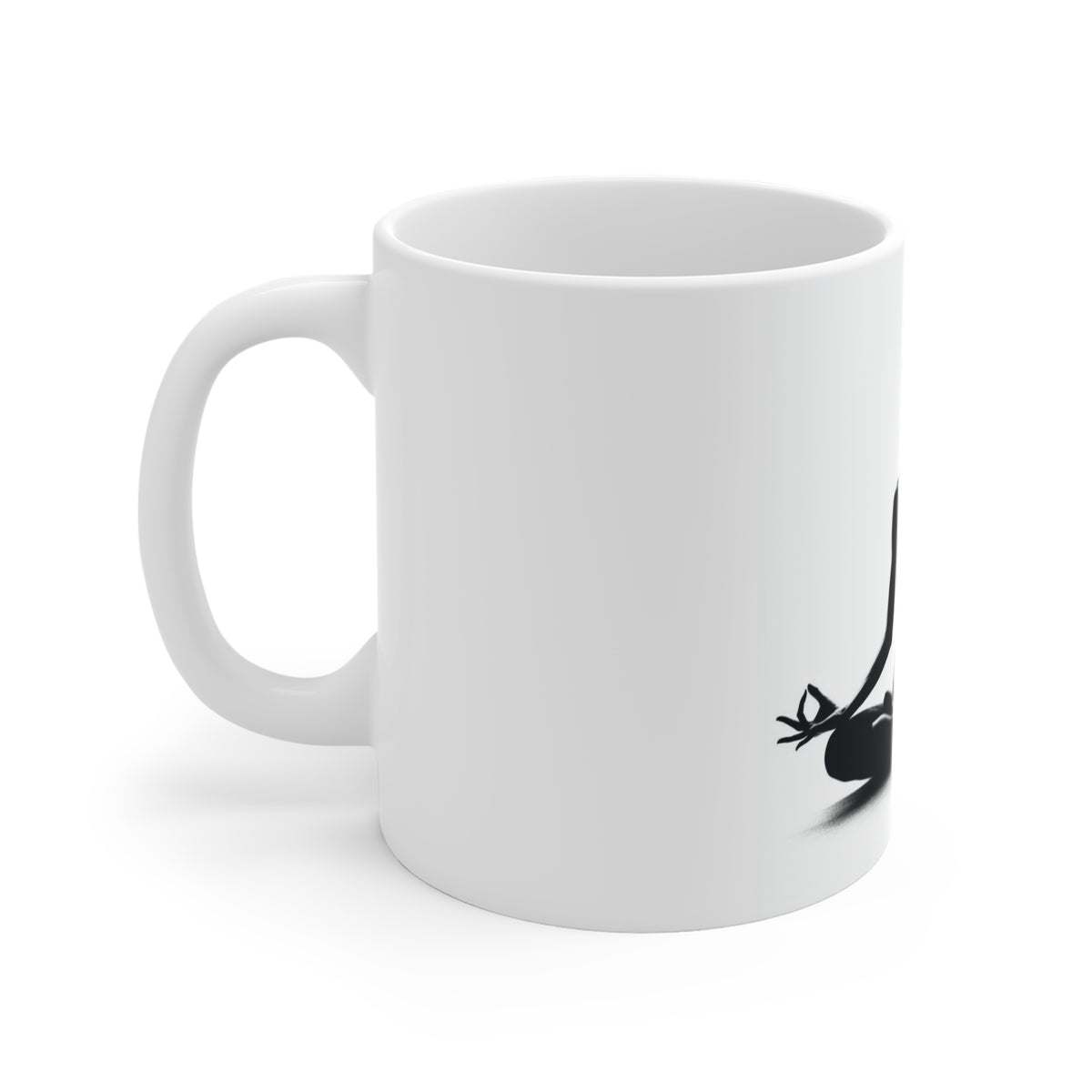 Yoga Pose Coffee Mug 11oz – Sip in Serenity Every Morning