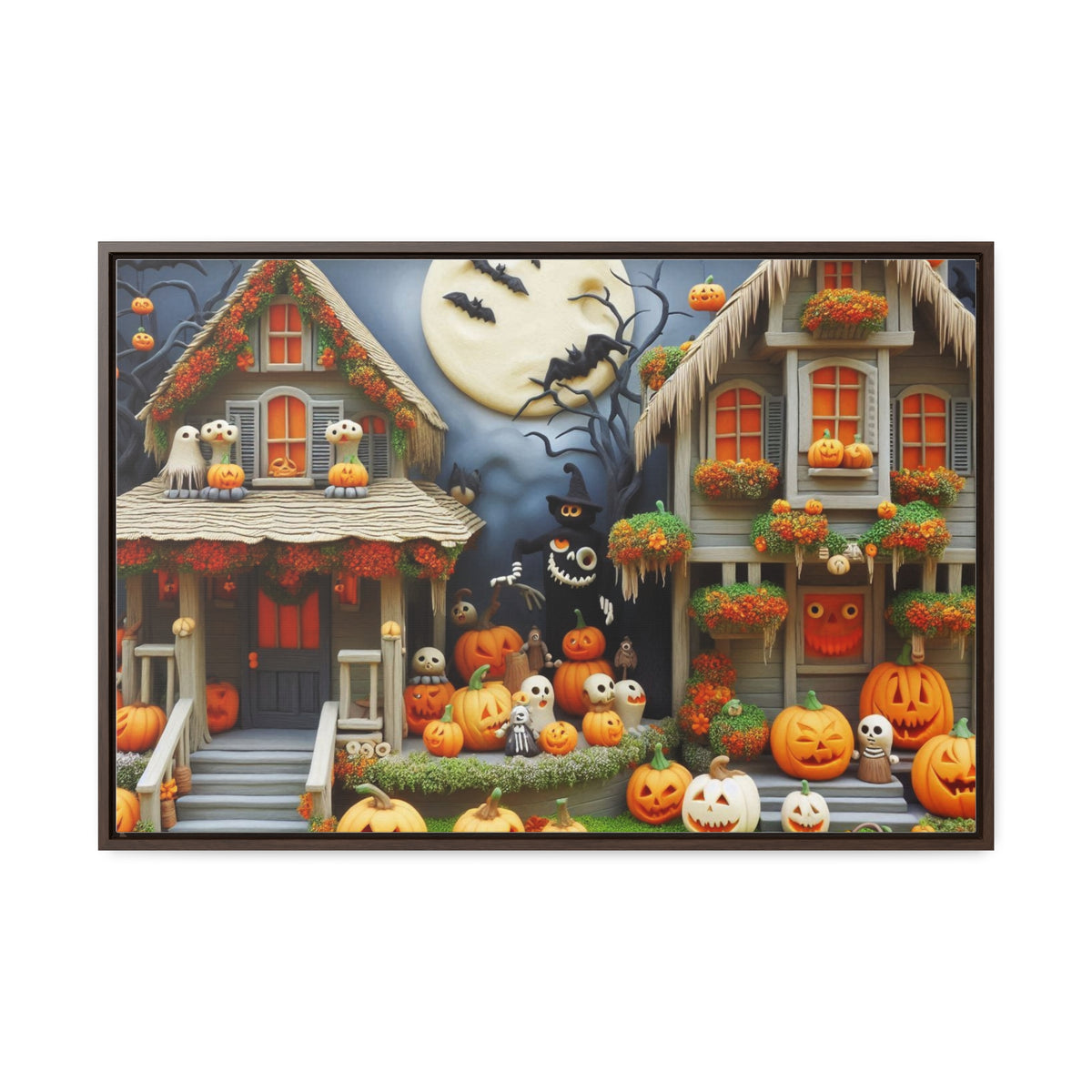 Enchanting Canvas Art for Halloween - Horizontal Gallery Wraps