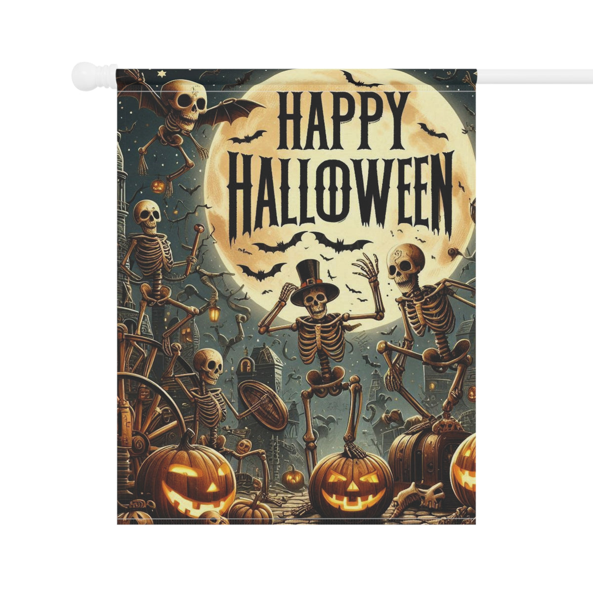 Elevate Your Space with Spooktacular Halloween Garden Banners