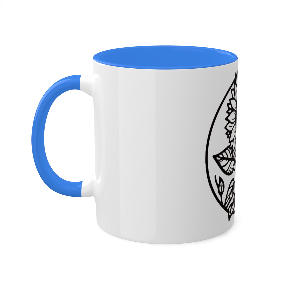 Brighten Your Mornings with Our White Sunflower Coffee Mug