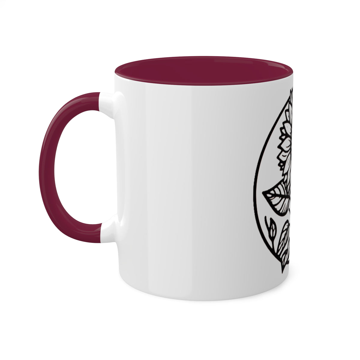 Brighten Your Mornings with Our White Sunflower Coffee Mug