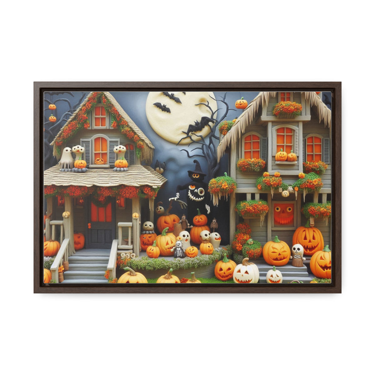 Enchanting Canvas Art for Halloween - Horizontal Gallery Wraps