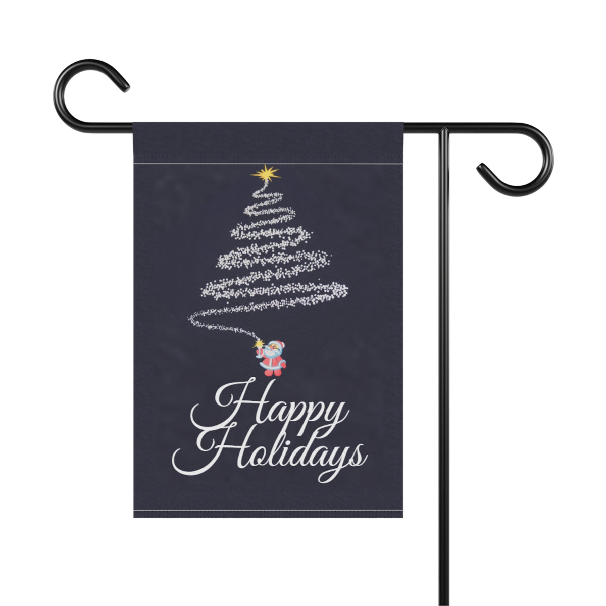 Celebrate the Season with Our Christmas Tree Pattern Garden Banner