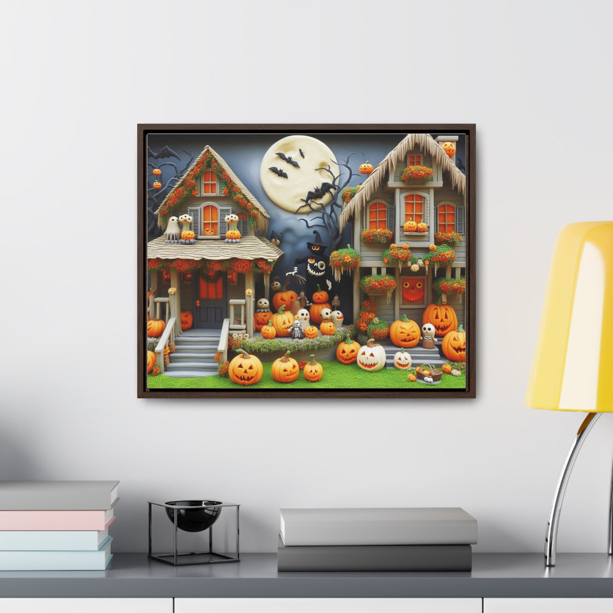 Enchanting Canvas Art for Halloween - Horizontal Gallery Wraps