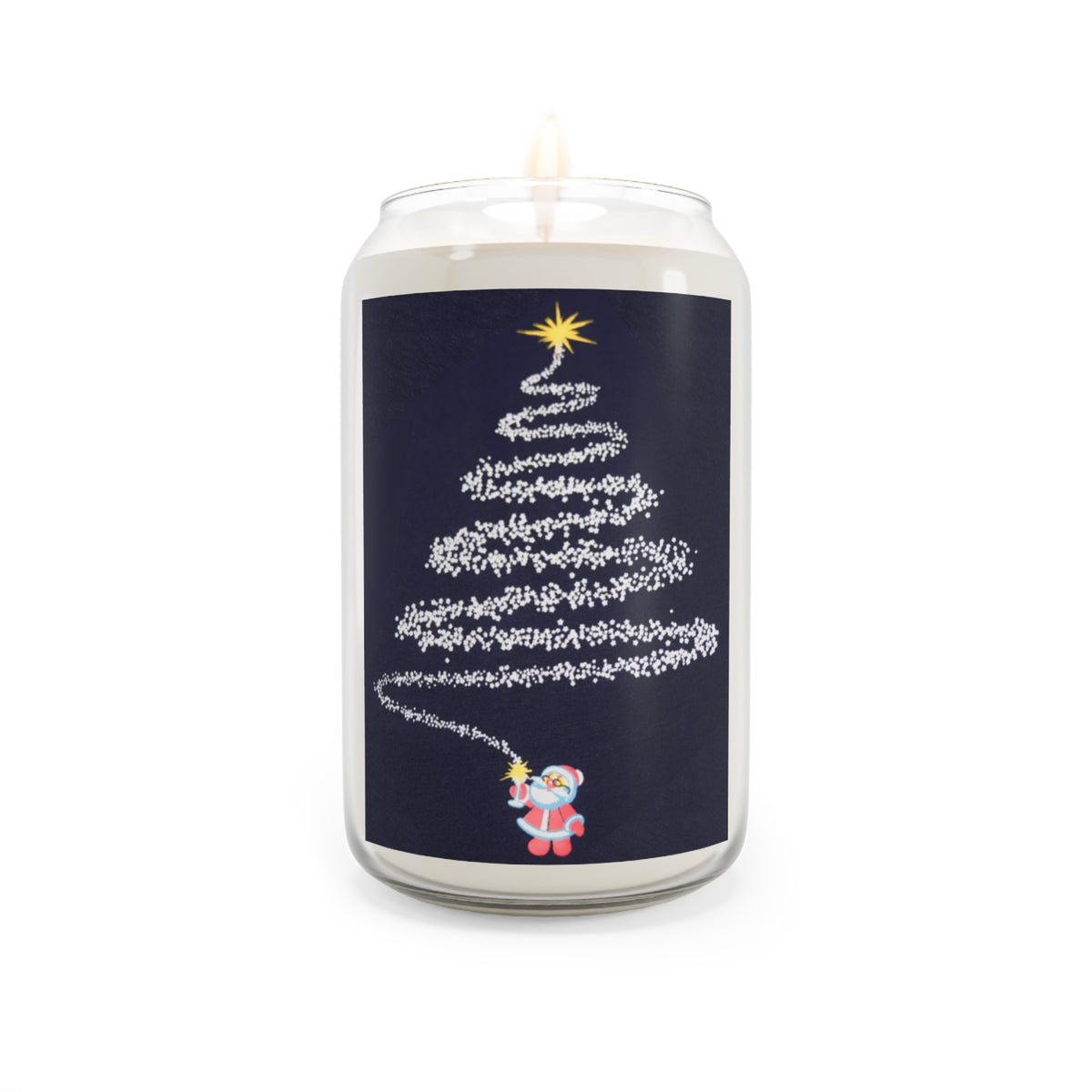 Transform Your Space With Our Fireworks Christmas Tree Scented Candle