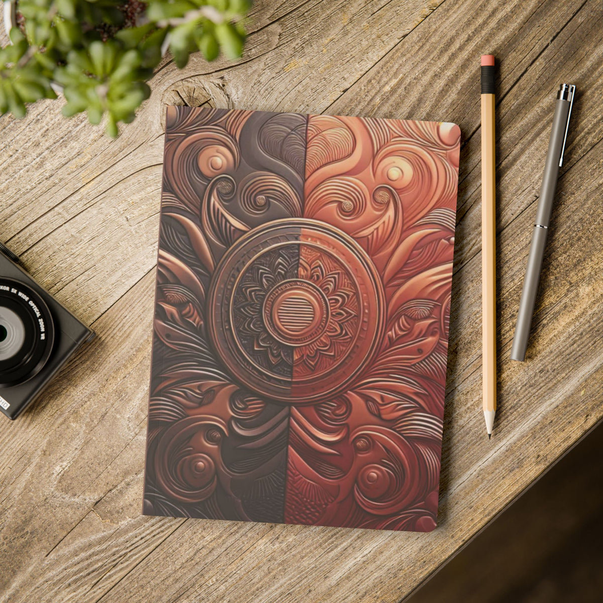 Premium Softcover Journal with Custom Prints for Personal Reflection