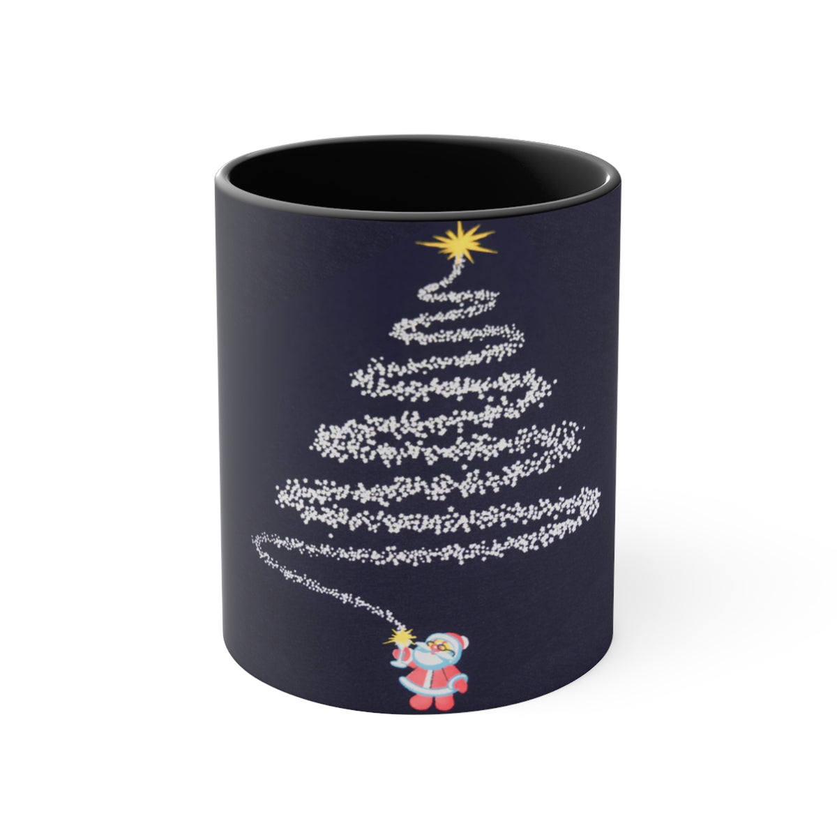Fireworks Christmas Tree Mugs: Brighten Up Your Mornings with Holiday Cheer!