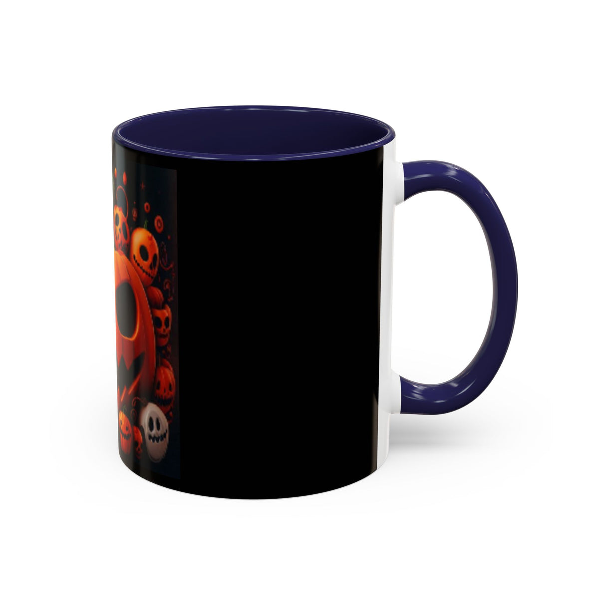 Accented Ceramic Coffee Mug - Enhance Your Daily Brew with Style