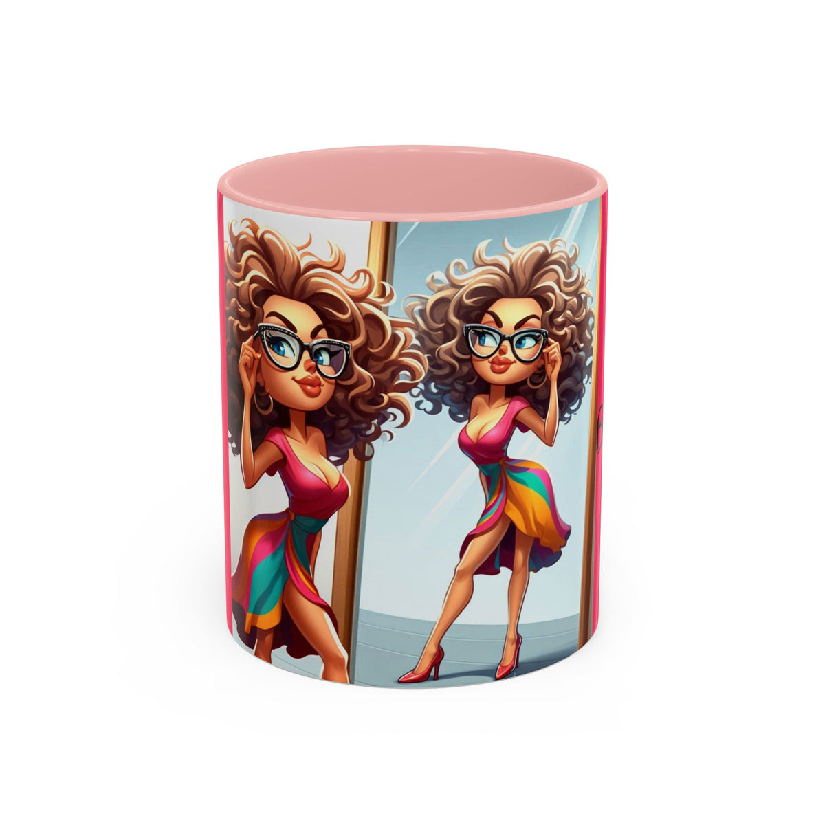 "I Am Beautiful" Accent Coffee Mug (11, 15oz) - OLM Store