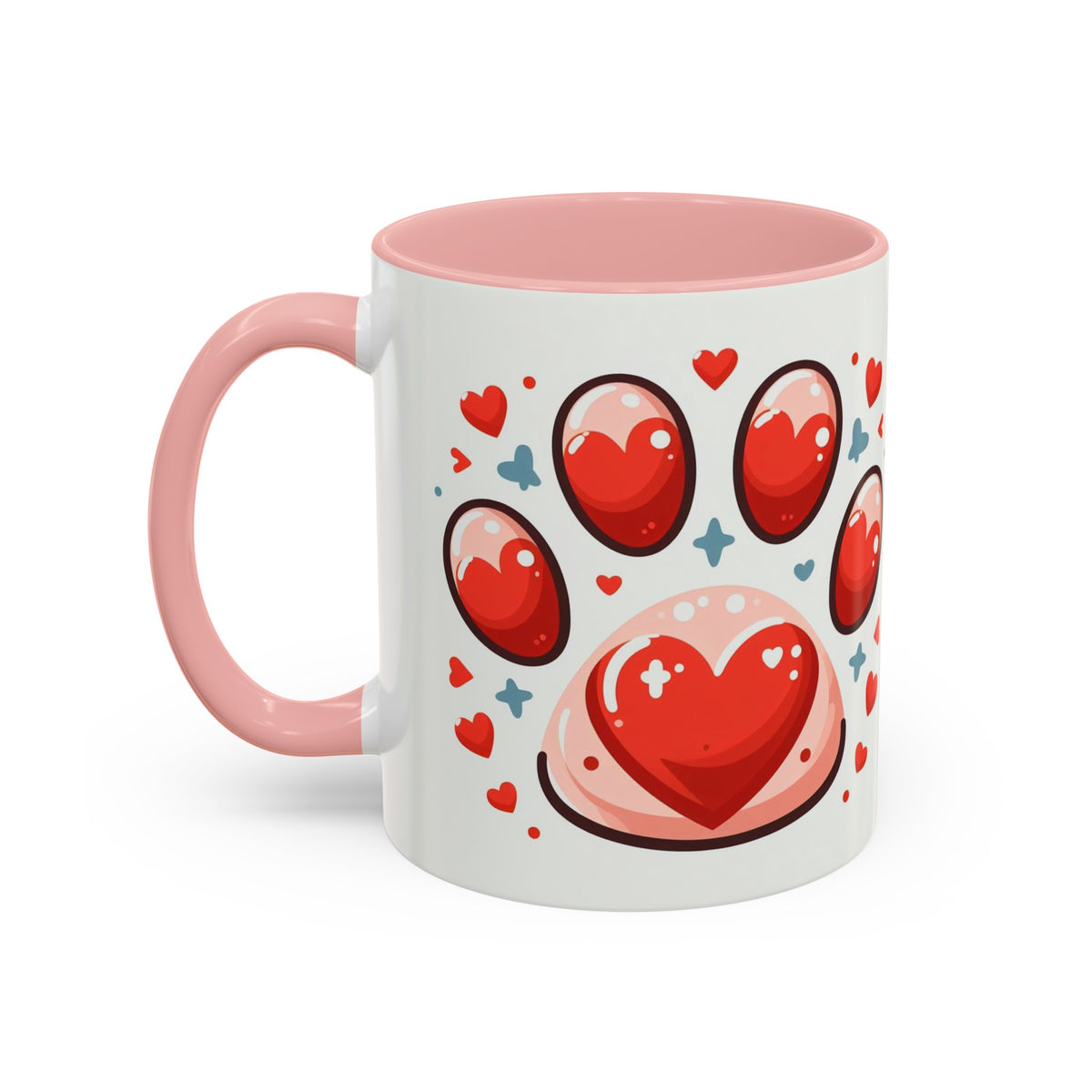 Dog Paw Coffee Accent Coffee Mug (11, 15oz) - OLM Store