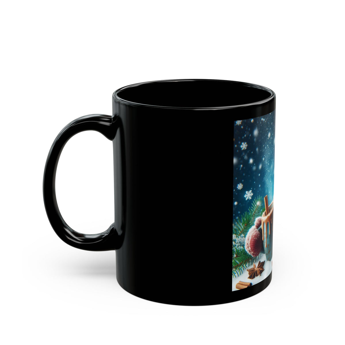Snowman Black Mug: Your New Favorite Holiday Companion