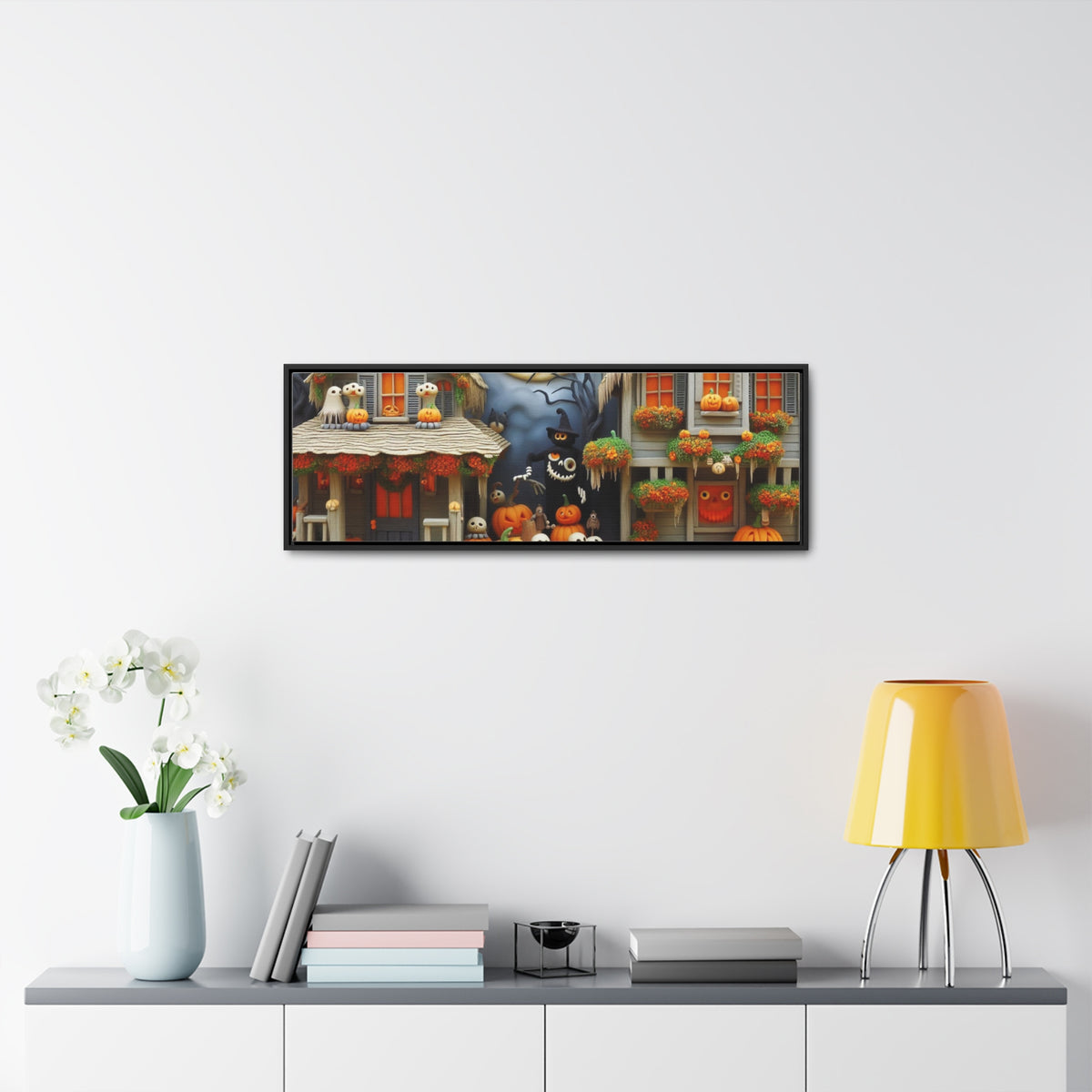 Enchanting Canvas Art for Halloween - Horizontal Gallery Wraps