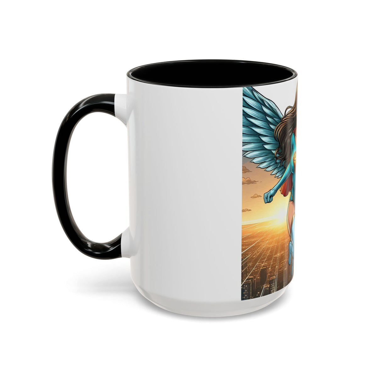 Empower Your Morning with the Aquila Diamond Superhero Mug