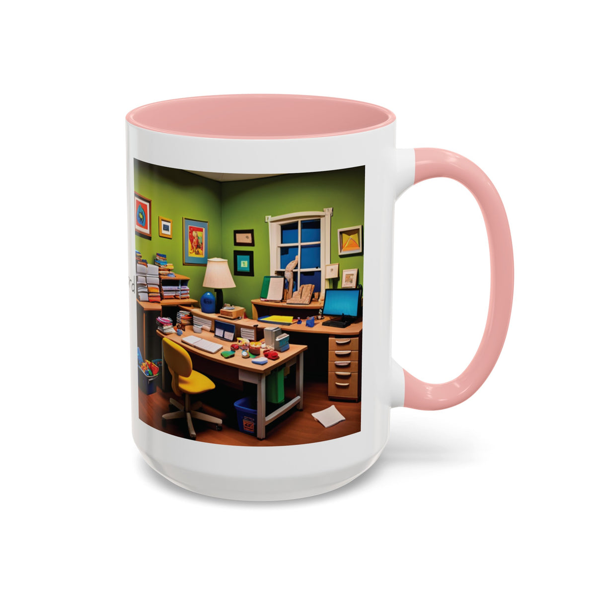 “Coffee: Because Adulting is Hard"  Accent Coffee Mug (11, 15oz) - OLM Store