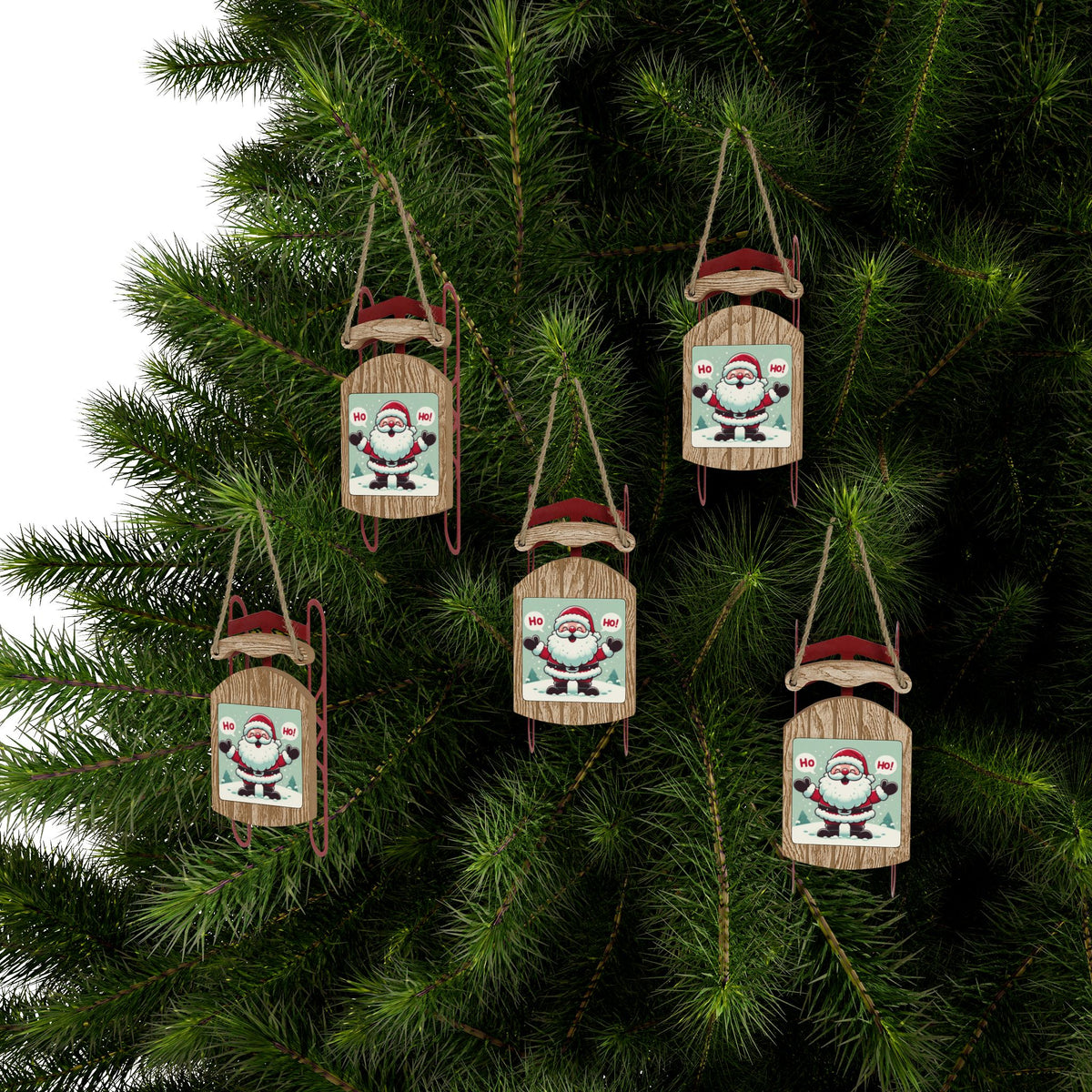 Sled Shape Ornaments - Add a Unique Touch of Holiday Cheer