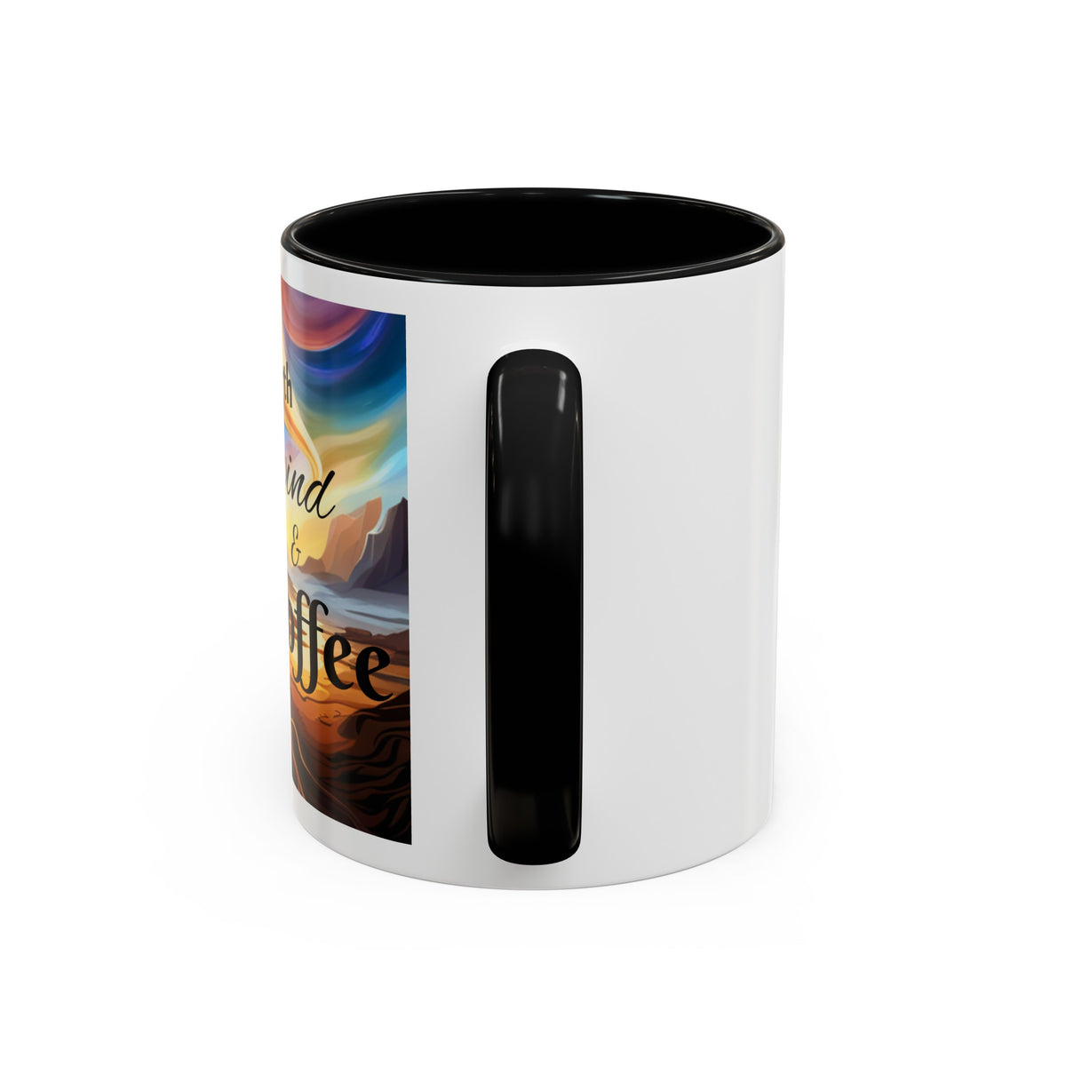 "Earth, Wind, and Fire" Accent Coffee Mug (11, 15oz) - OLM Store