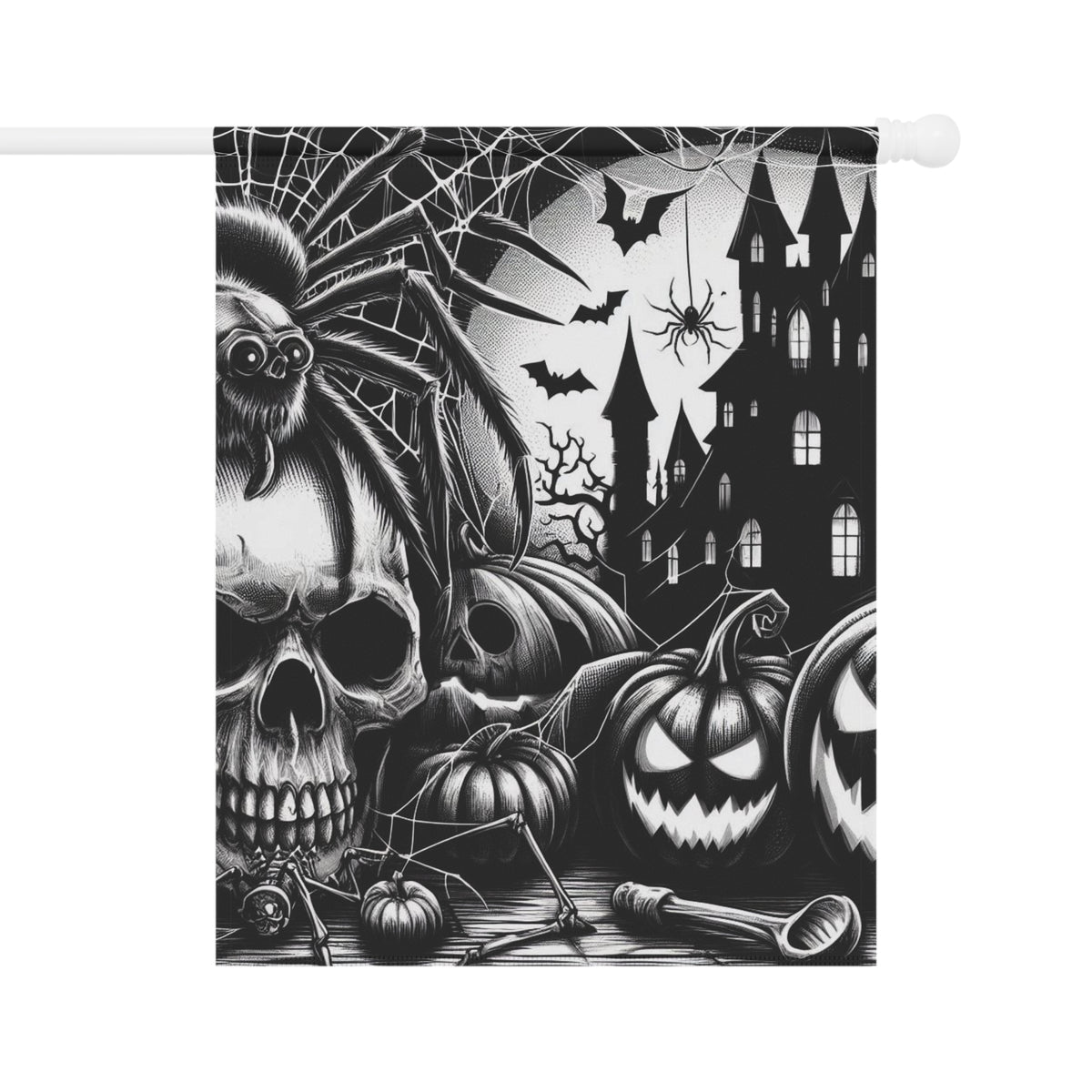 Halloween Garden Banner: Elevate Your Outdoor Space with Spooky Charm