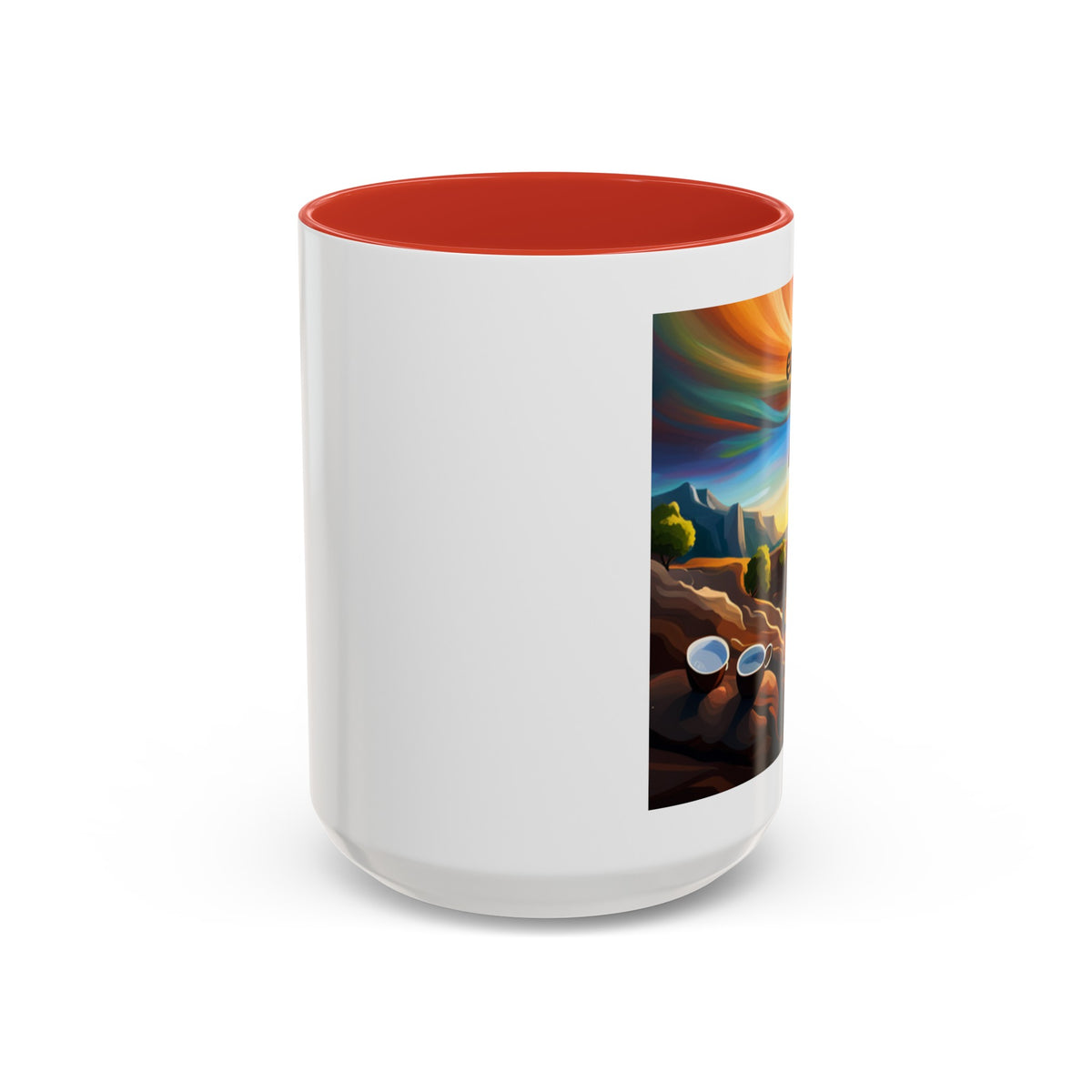 "Earth, Wind, and Fire" Accent Coffee Mug (11, 15oz) - OLM Store