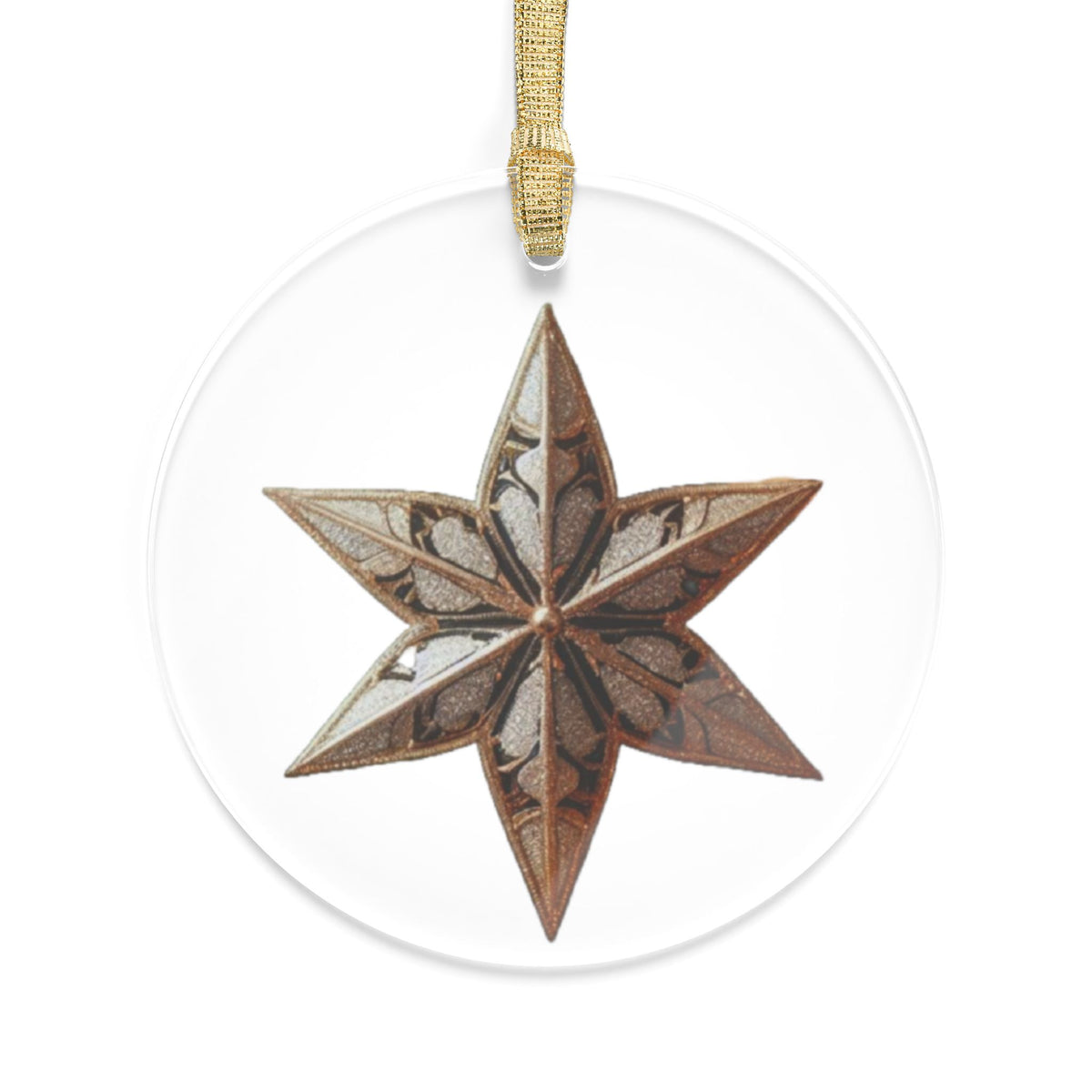 Elegant Polymer Acrylic Christmas Star Ornaments for Timeless Holiday Decor