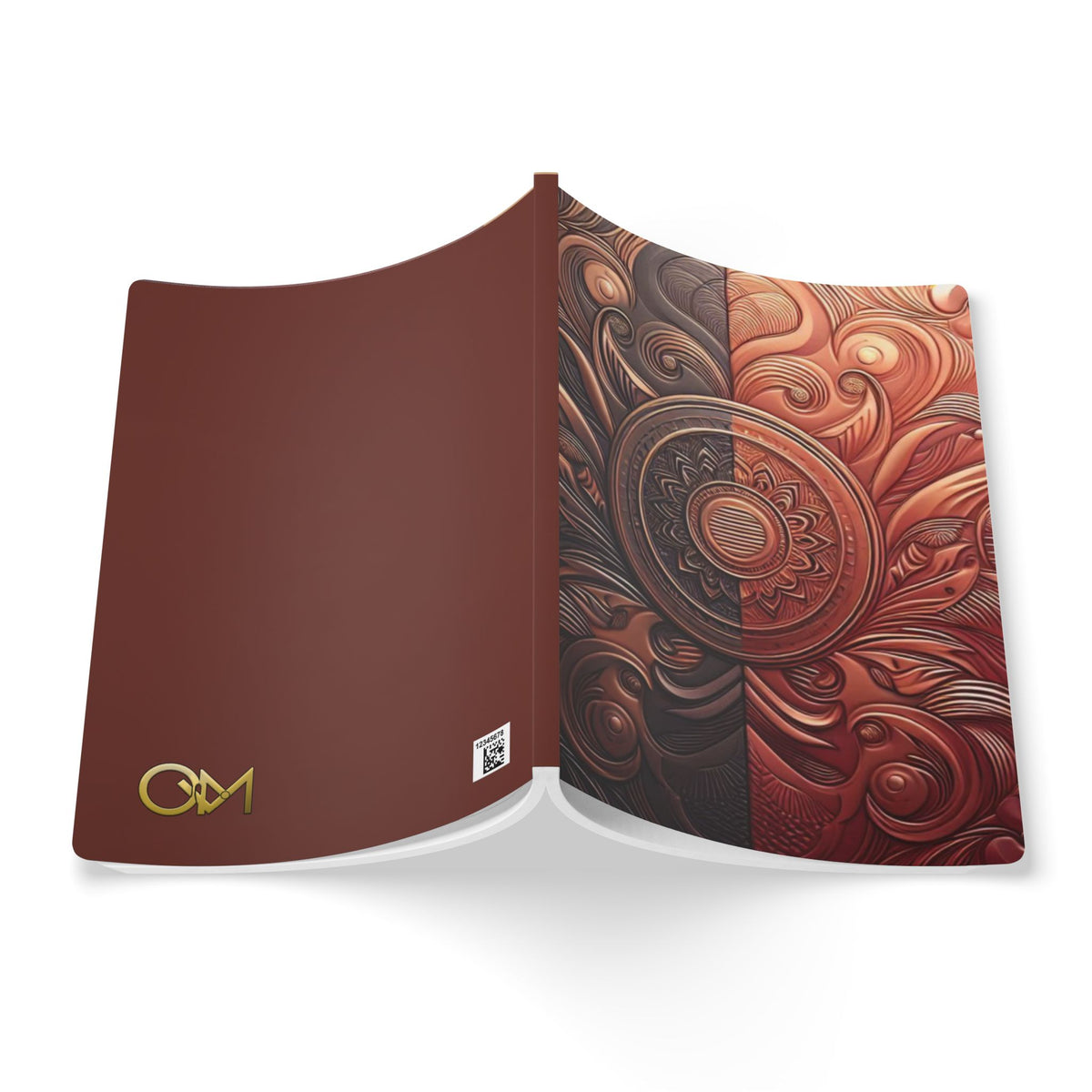 Premium Softcover Journal with Custom Prints for Personal Reflection