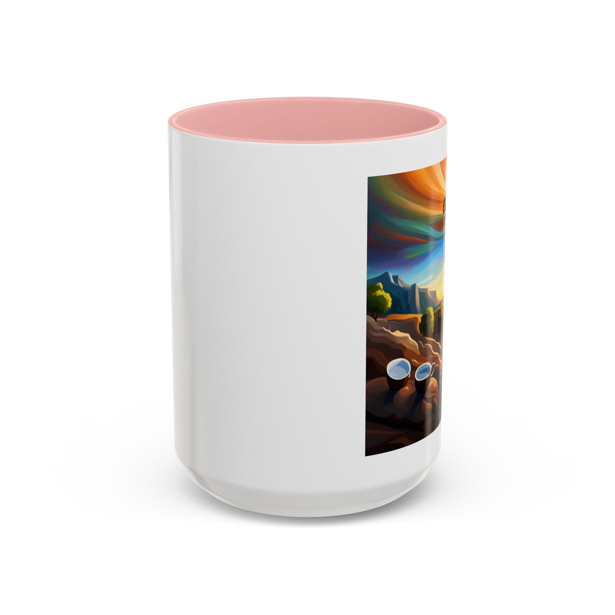 "Earth, Wind, and Fire" Accent Coffee Mug (11, 15oz) - OLM Store