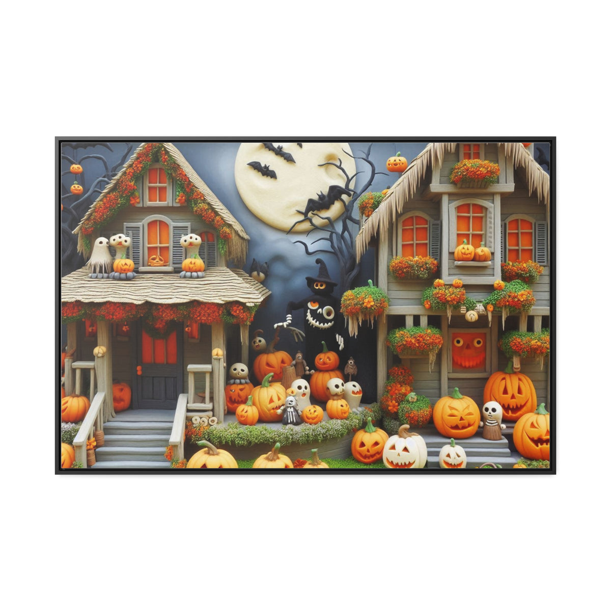 Enchanting Canvas Art for Halloween - Horizontal Gallery Wraps