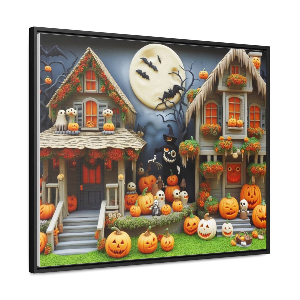 Enchanting Canvas Art for Halloween - Horizontal Gallery Wraps