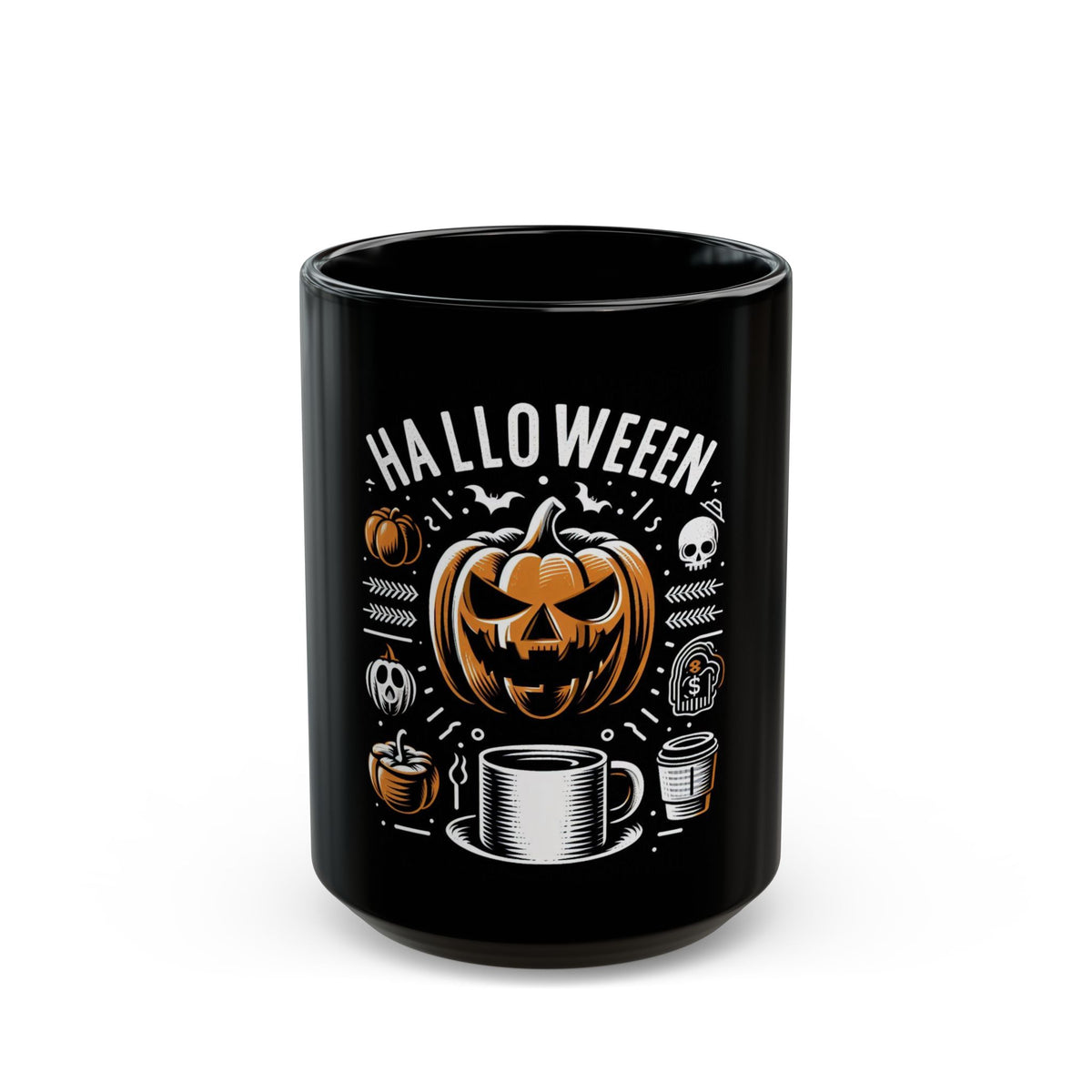 Custom Black Ceramic Mug - Elevate Your Sipping Experience
