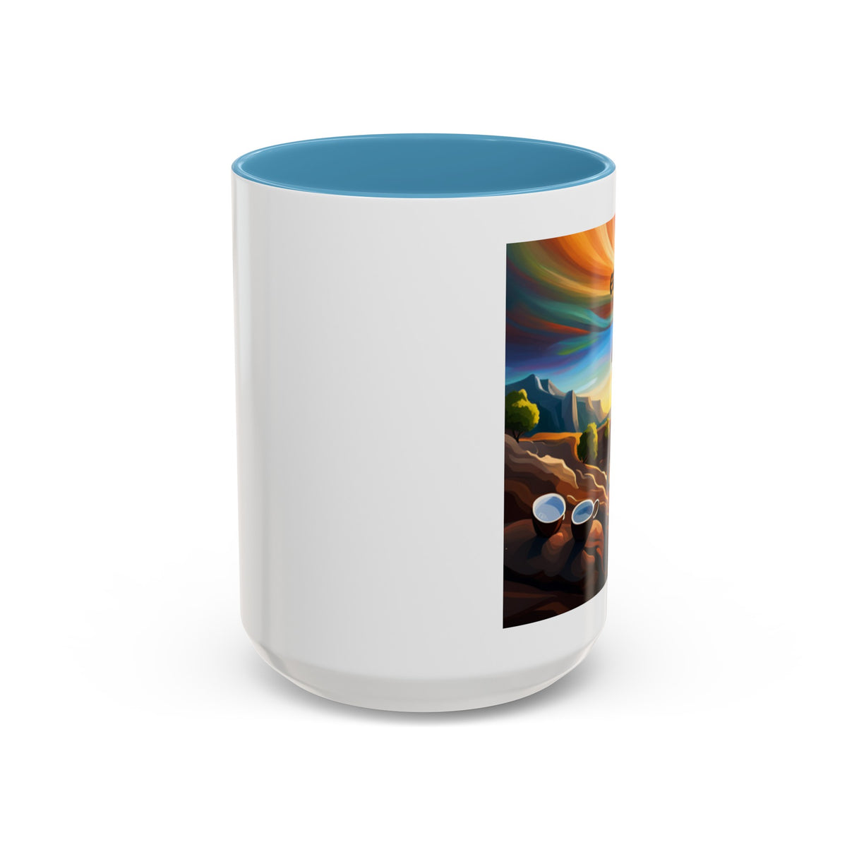 "Earth, Wind, and Fire" Accent Coffee Mug (11, 15oz) - OLM Store