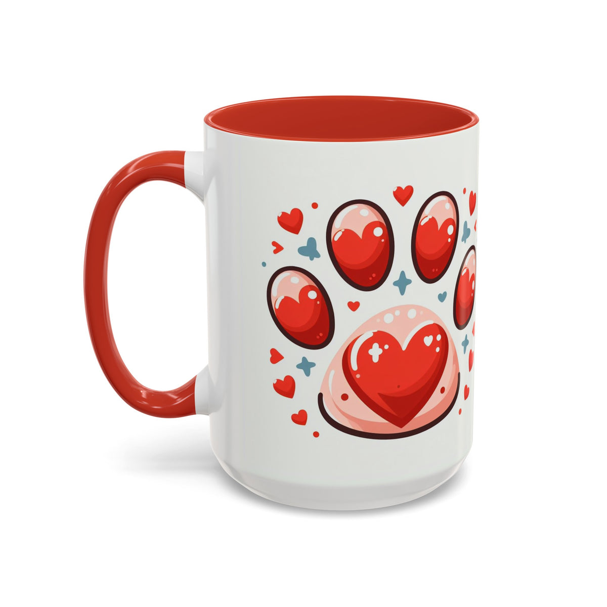 Dog Paw Coffee Accent Coffee Mug (11, 15oz) - OLM Store
