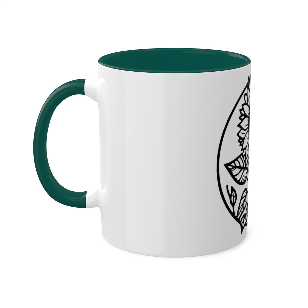 Brighten Your Mornings with Our White Sunflower Coffee Mug