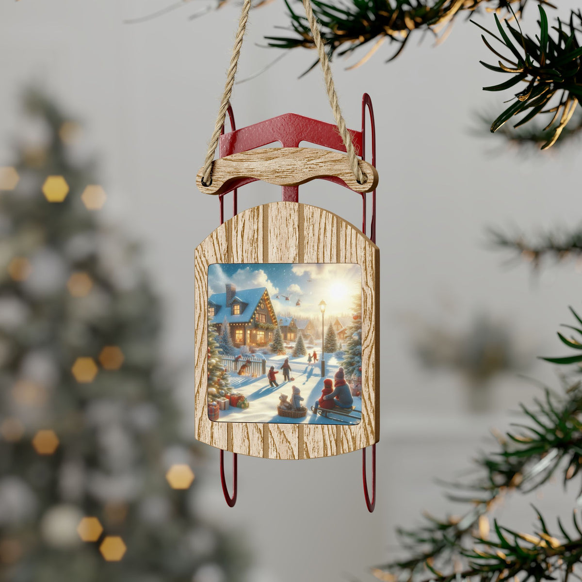 Sled Ornaments: Add a Whimsical Touch to Your Holiday Decor