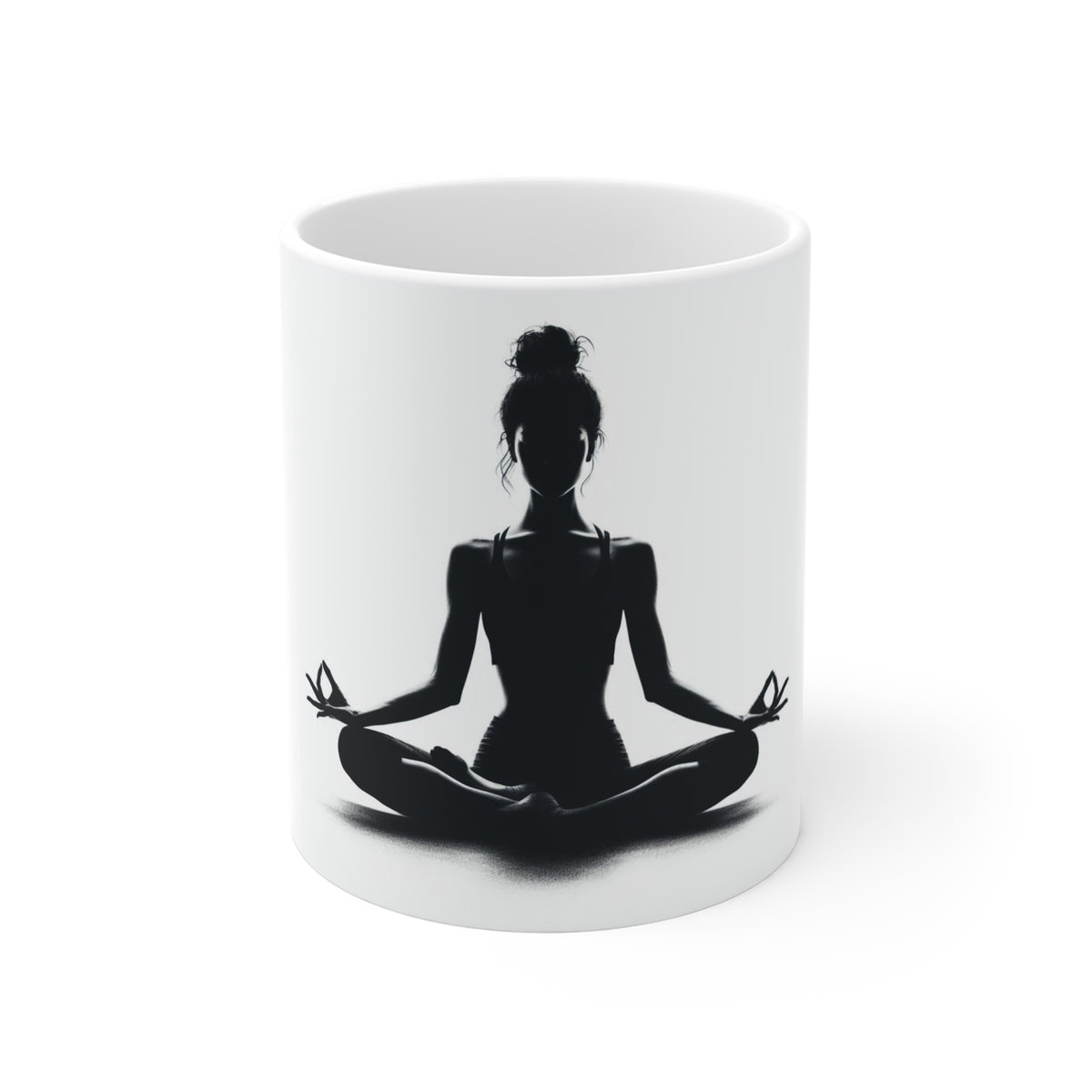 Yoga Pose Coffee Mug 11oz – Sip in Serenity Every Morning