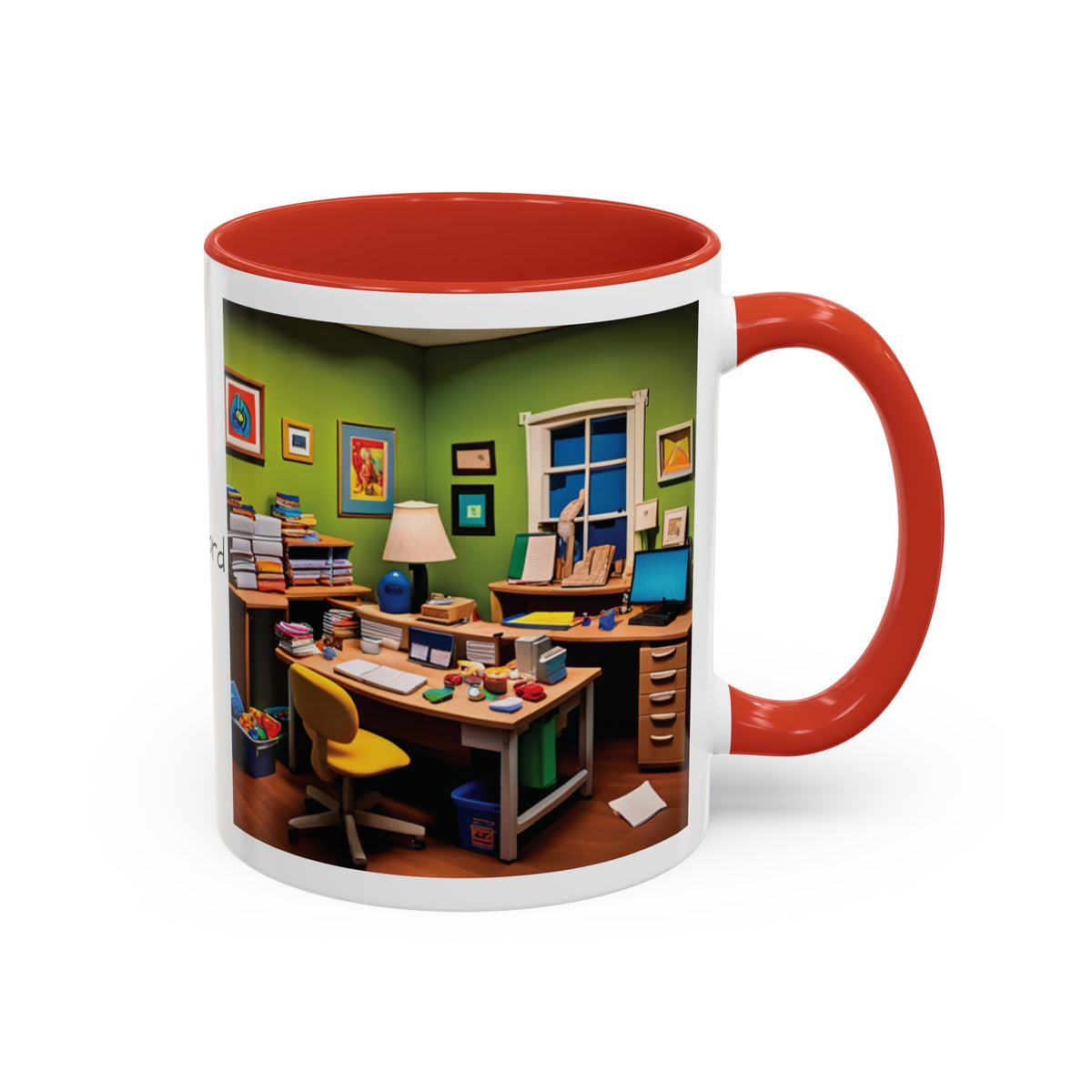 “Coffee: Because Adulting is Hard"  Accent Coffee Mug (11, 15oz) - OLM Store