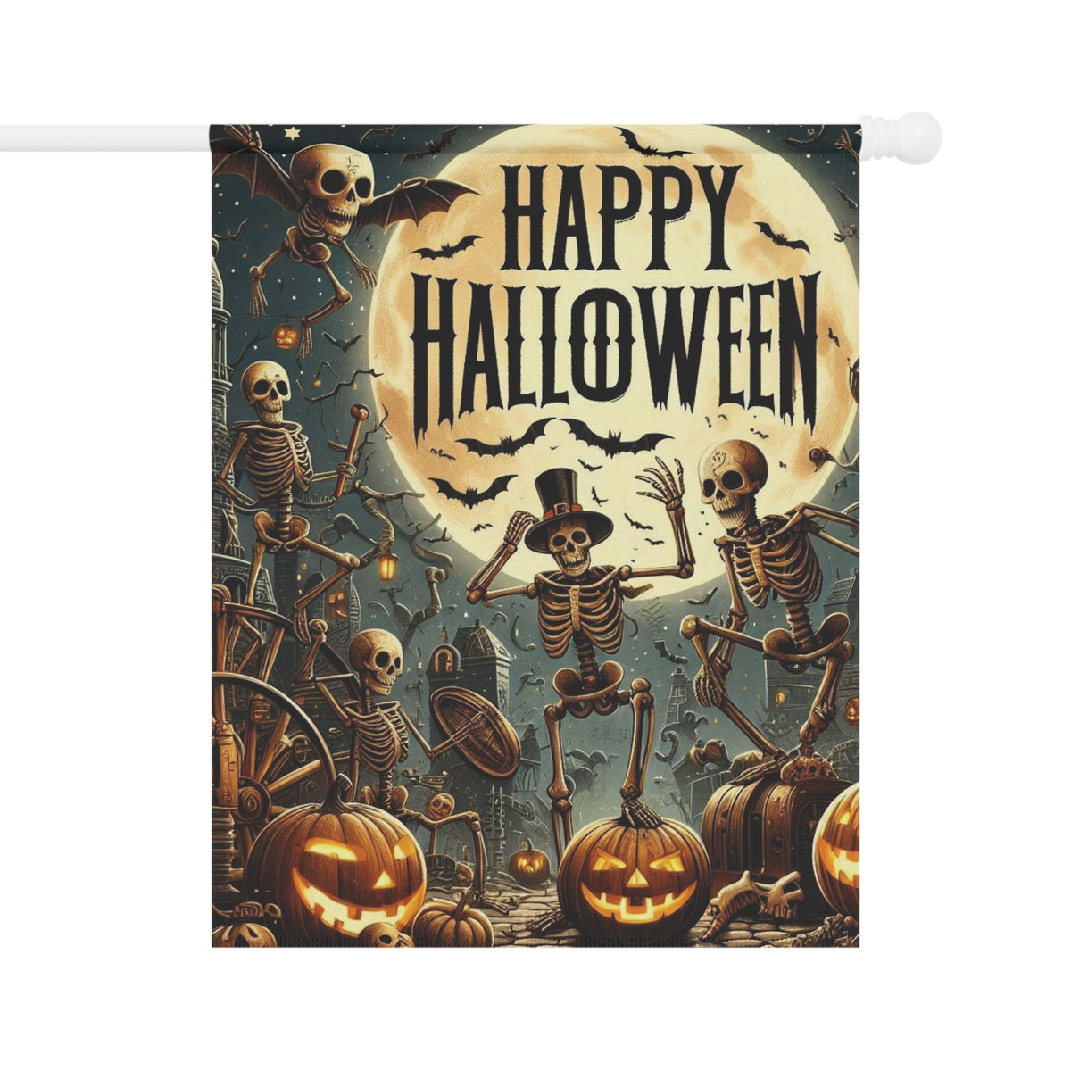 Elevate Your Space with Spooktacular Halloween Garden Banners
