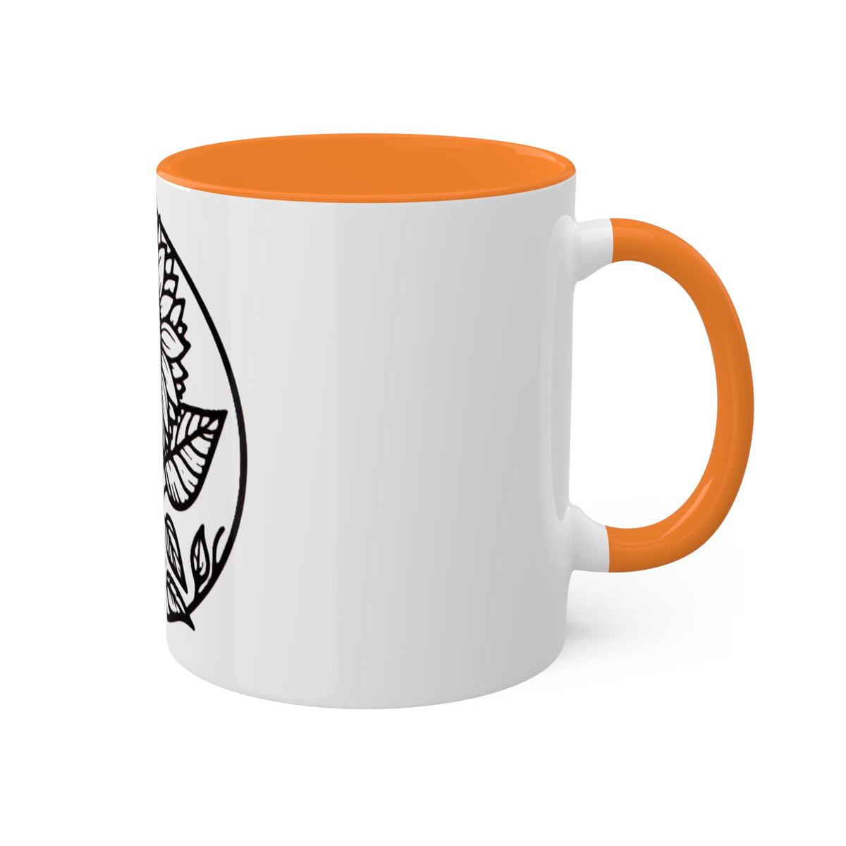 Brighten Your Mornings with Our White Sunflower Coffee Mug