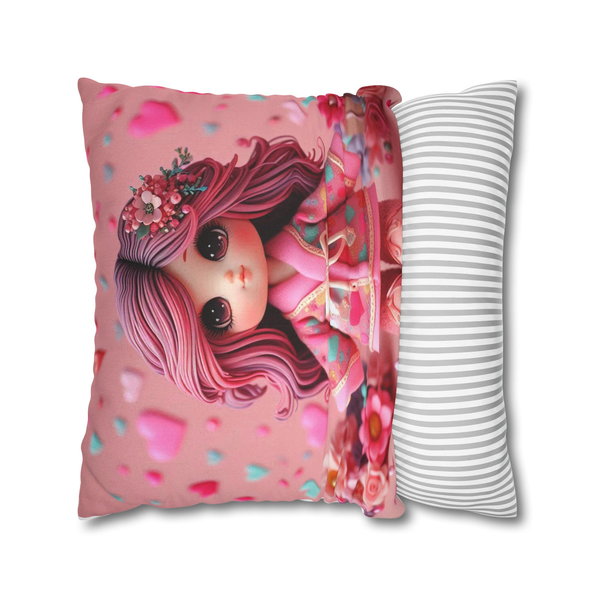 Spun Polyester Square Pillowcase - OLM Store