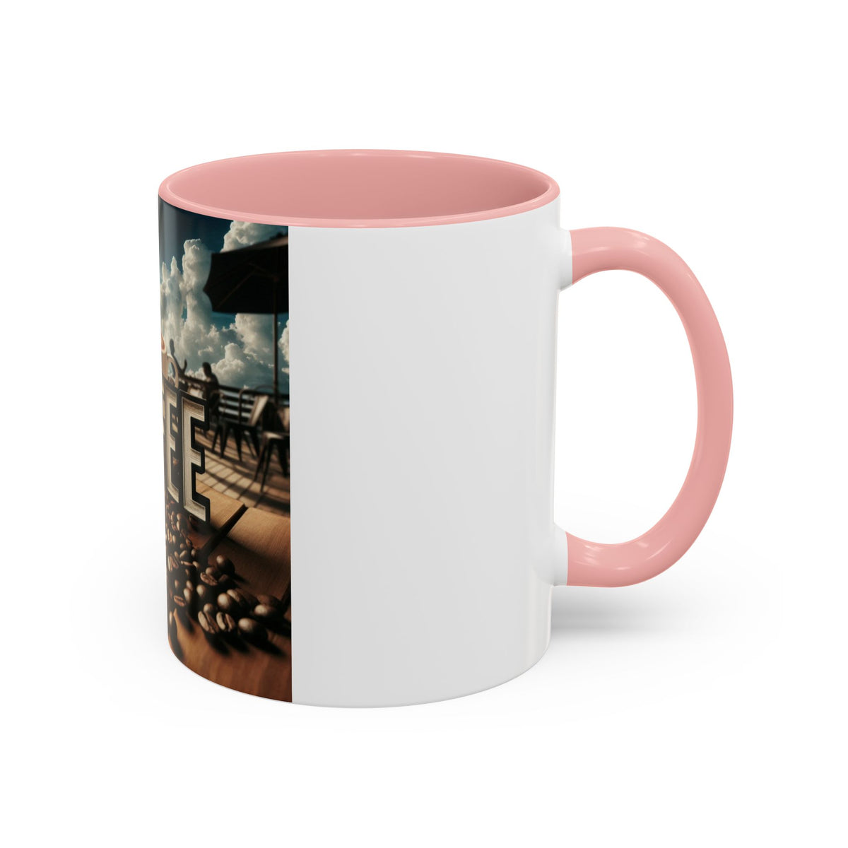Coffee Beans Accent Coffee Mug (11, 15oz) - OLM Store