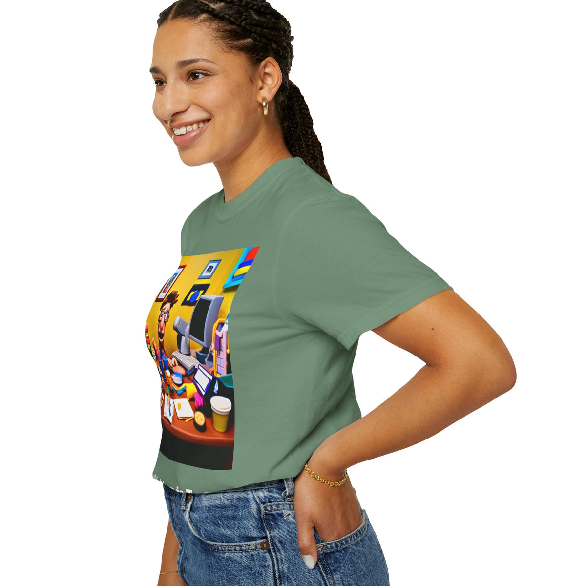 Unisex "Coffee: Because Adulting is Too Hard" Garment-Dyed T-shirt - OLM Store