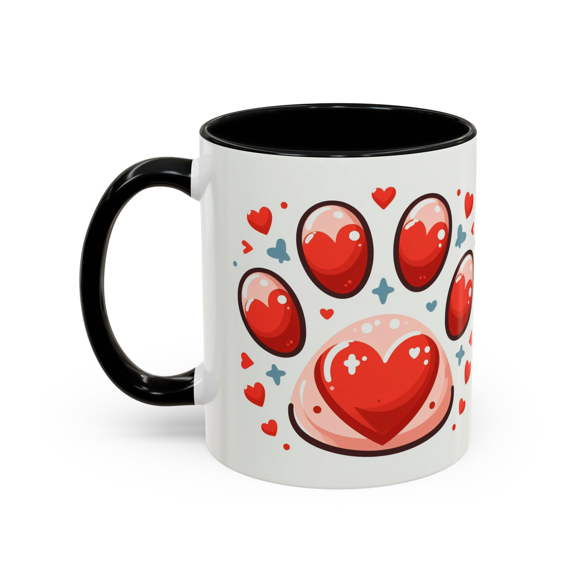 Dog Paw Coffee Accent Coffee Mug (11, 15oz) - OLM Store