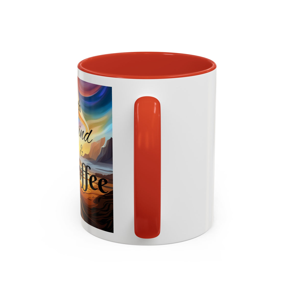 "Earth, Wind, and Fire" Accent Coffee Mug (11, 15oz) - OLM Store