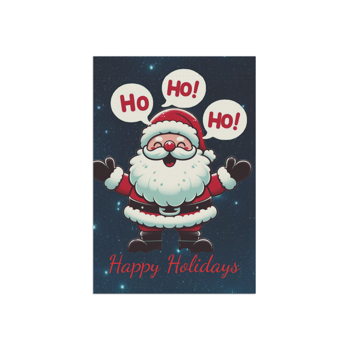 Santa House Banner - Bring Holiday Cheer to Your Home