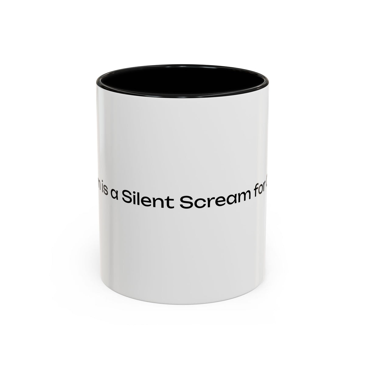 “Silent Screams Answered: The Ultimate Coffee Mug for Morning Rescues!” Accent Coffee Mug (11, 15oz) - OLM Store