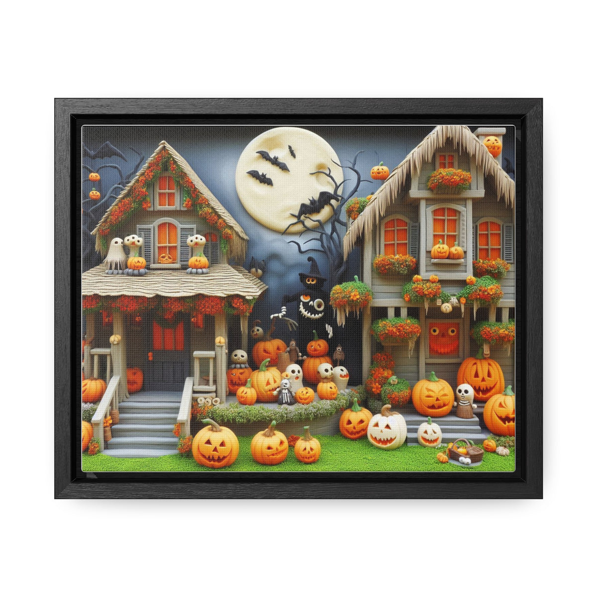 Enchanting Canvas Art for Halloween - Horizontal Gallery Wraps