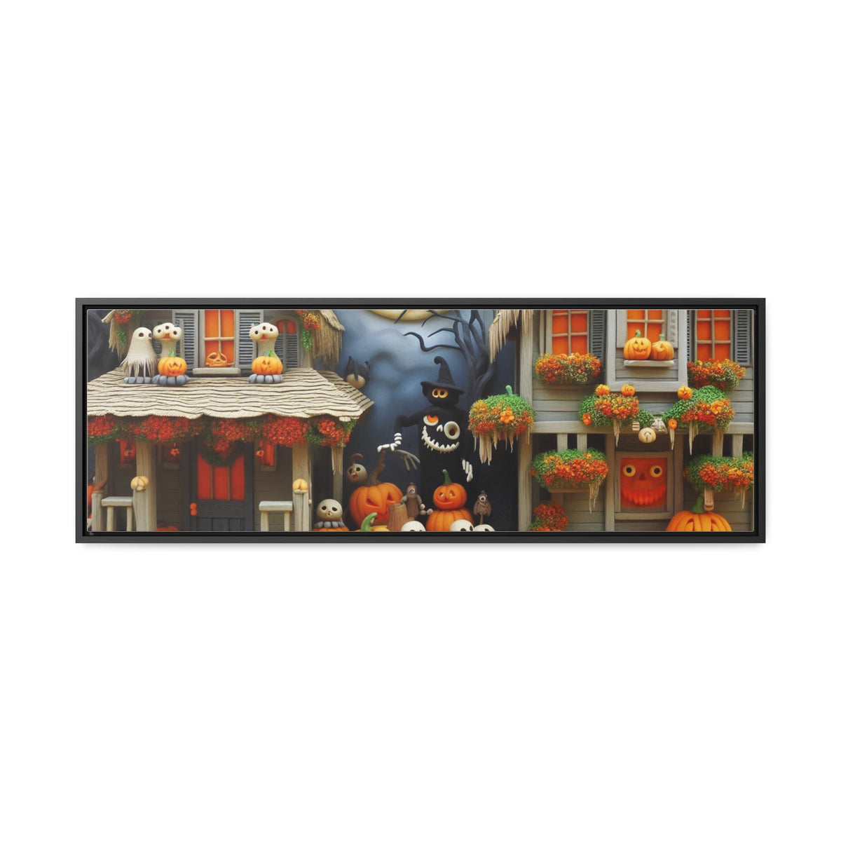 Enchanting Canvas Art for Halloween - Horizontal Gallery Wraps