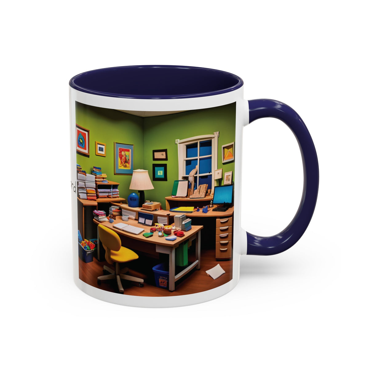 “Coffee: Because Adulting is Hard"  Accent Coffee Mug (11, 15oz) - OLM Store