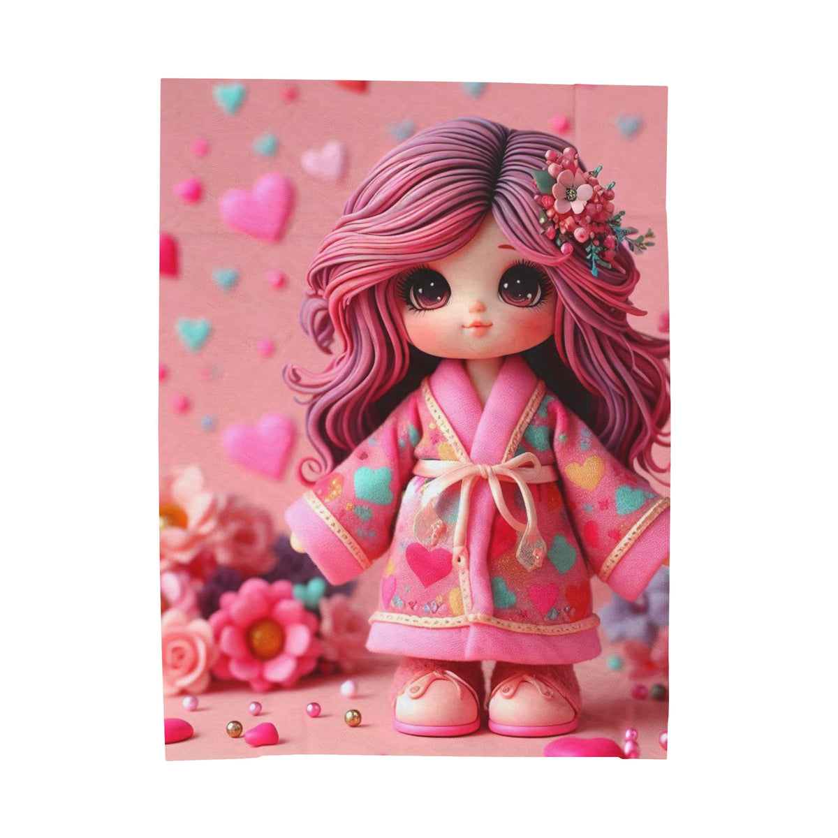 Velveteen Plush Blanket - OLM Store
