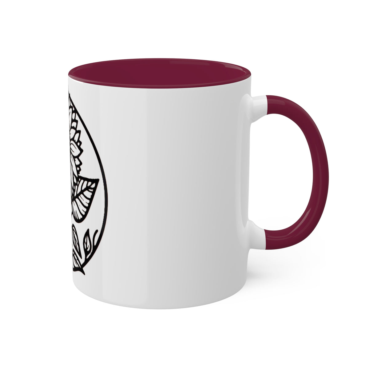 Brighten Your Mornings with Our White Sunflower Coffee Mug