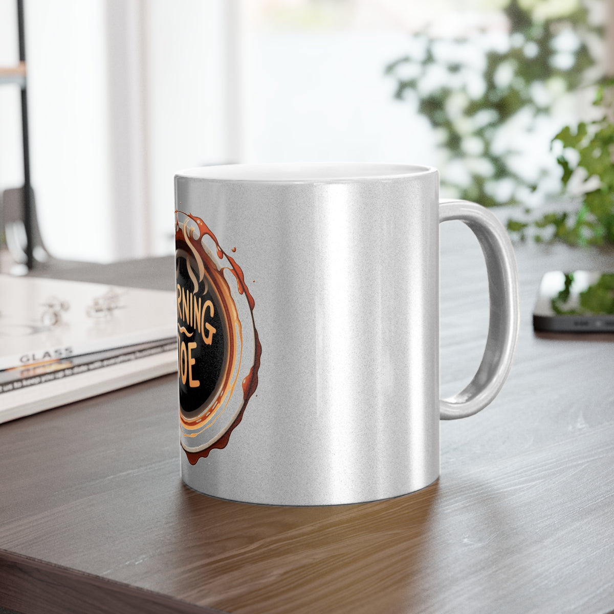 Morning Joe Metallic Mug: Elevate Your Everyday Coffee Experience